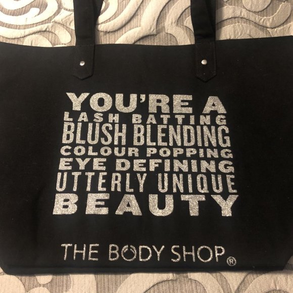 The Body Shop Handbags - The Body Shop Black Friday Tote Bag Purse Beauty